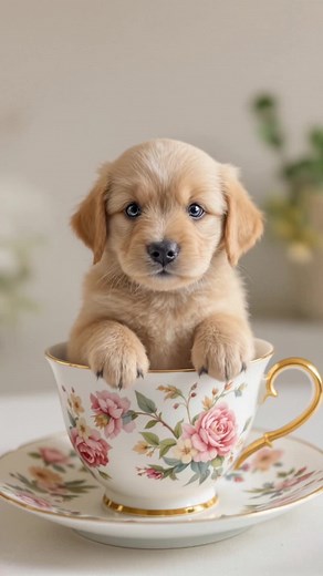 Tiny Teacup Golden Retriever Puppies: Pure Happiness