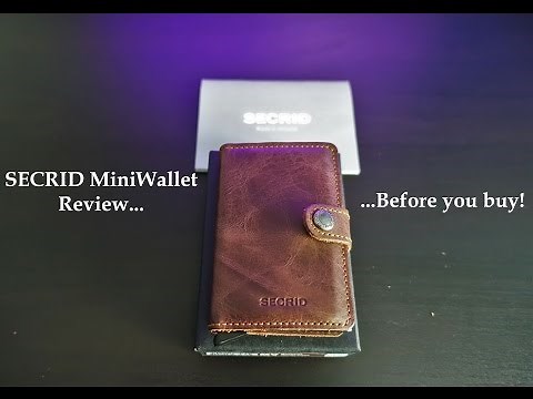 SECRID MiniWallet Review - Before You Buy!