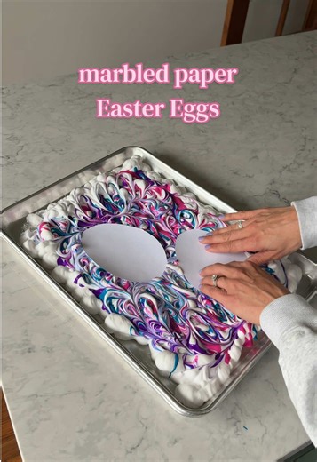 Easy Shaving Cream Easter Egg Crafts for Toddlers
