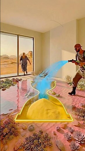 THIS FLOOR IS INSANE 😱 Luxury Sand Watch Infinity Pool Floor!