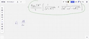 SOLVED:Two parallel coaxial circular loops, each of radius a and each carrying a current I0 in the same sense are a distance a apart. Show that at the midpoint between the loops, on their common axis, the first, second and third derivatives (with respect to the distance from the centre of any one of the coils) of the axial magnetic field vanish.
