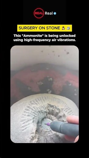 Hidden Masterpiece Inside Solid Stone 🕵️‍♂️🌀