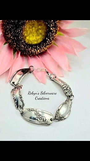 Finally finished cutting, drilling, filing, shaping and polishing a bunch of spoon pieces for more of the charm style spoon bracelets!!! I will be assembling them and adding them to my website later today...be on the lookout 😉❤️ #handmadewithlove #upcycledfashion #fblifestyle #bracelet | Robyn's Silverware Creations