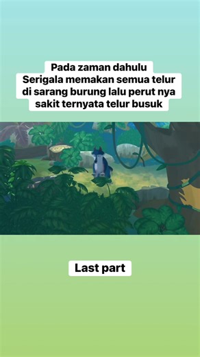 7.3K views · 264 reactions | Pada zaman dahulu Serigala memakan semua telur di sarang burung lalu perut nya sakit ternyata telur busuk Part 1 #padazamandahulu #kartun | kumpulan kartun anak | Facebook