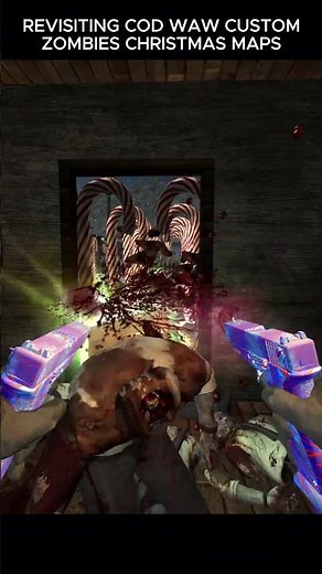 Revisiting COD WAW Custom Zombies Christmas Maps #codzombies