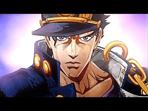 Jotaro Kujo First Appearance- "Stardust Crusaders" (Eng. Subbed, HD, Episode 01)