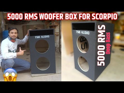 Scorpio Bass Lover Setup 😈 5000 RMS | Full Build + Sound Check | Window Shake Test"