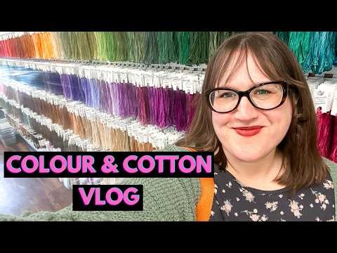 Shopping at Colour & Cotton in St. Louis (Flosstube Exta)