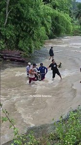 The process of crossing the motorbike⁉️