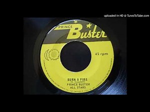 Prince Buster - Burn A Fire / Java - Prince Buster 7"