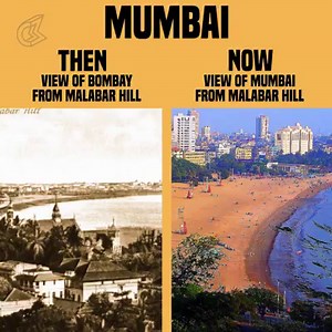 850K views · 2K shares | From Bombay to Mumbai..These Then & Now Photos That Will Leave You Amazed! | Being Indian | Facebook
