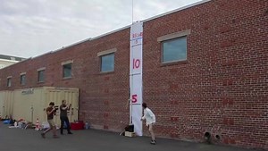 This is the world record height for the soda mentos geyser in a 5 gallon container!! #science #stem #education #educreator #experiment #learning | Nick Uhas