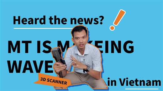 𝐃𝐢𝐝 𝐲𝐨𝐮 𝐤𝐧𝐨𝐰 𝟑𝐃𝐞𝐕𝐎𝐊 𝟑𝐃 𝐬𝐜𝐚𝐧𝐧𝐞𝐫𝐬 𝐚𝐫𝐞 𝐧𝐨𝐰 𝐛𝐞𝐢𝐧𝐠 𝐮𝐬𝐞𝐝 𝐢𝐧 𝐕𝐢𝐞𝐭𝐧𝐚𝐦 𝐭𝐨𝐨? That’s right — our partner 3D Thinking brings an exciting Vietnam-style “Unboxing Live Test” show! 🎬 Featuring the 3DeVOK MT 3D Scanner, equipped with an innovative triple-light-source design, it delivers up to 0.04 mm accuracy and 0.1 mm resolution, enabling marker-free scanning across a wide range of applications — from industrial inspection and reverse engineering to art di