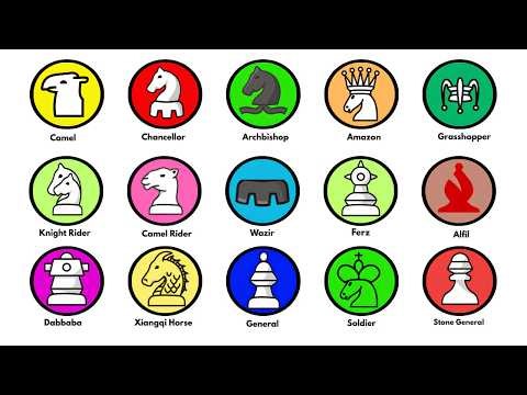 Every Fairy Chess Piece Explained In Under 5 Minute!