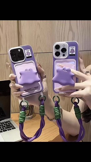 Such a cute little purple monster!!!Good friends,we each have one👭👭👭#phonecase #caseiphone #iphone15 #iphone15promax #iphone13 #iphone14 #iphone14promax #iphone13promax #mobilephonecase #iphone12 #iphone11