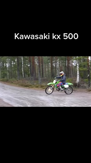 Kawasaki kx 500🥶 #dirtbike #motocross #500cc #2stroke #4stroke #kawasaki #kx