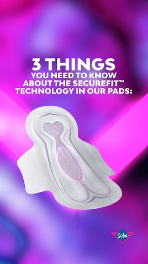 Wondering why the technology in our pads makes us stand out from other brands? Here's the tea  #Saba #SabaPads #SecureFitTech #PeriodPads #reelsWondering | Saba | Facebook