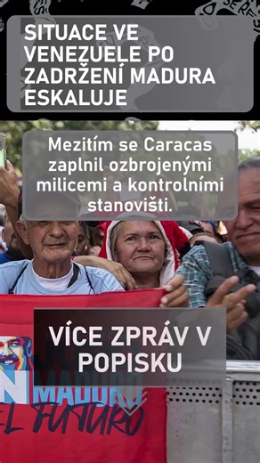 Situace ve Venezuele po zadržení Madura eskaluje
