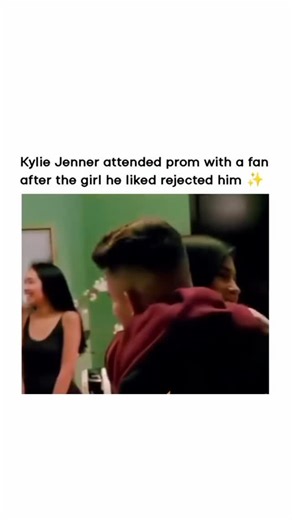 crumple on Instagram: "Kylie Jenner once created a beautiful and unforgettable moment when she attended a high school prom with a fan named Albert Ochoa. Albert had been looking for a date and felt disheartened when no one accepted his invitation. What he did not know was that life was planning a surprise far beyond his imagination. Kylie decided to join him at his prom, showing that kindness and empathy can make someone’s world brighter 💖 When she entered the school, everyone was amazed, but t