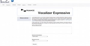 Loquendo Online - Convertir texto a voz sin descargar o instalar nada