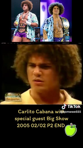 WWE : Carlito Cabana with special guest Big Show 2005 02/02 P2 END#wwe