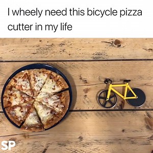 273K views · 619 reactions | I wheely need this pizza cutter in my...