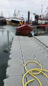 5.5K views · 318 reactions | Back home again on her pontoon... | Penlee Lifeboat | Facebook