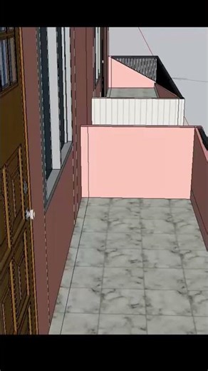 SketchUp দিয়ে Building 3D Modeling করা শিখুন | Easy Tutorial Bangla #3dmodeling #sketchup #shorts