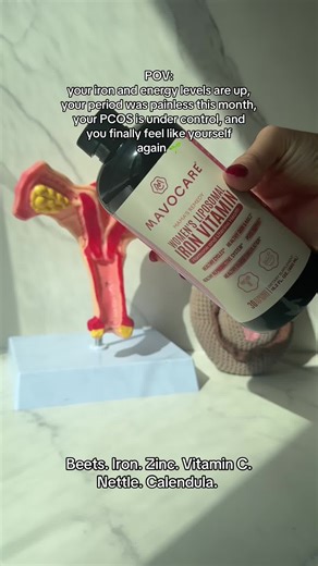 Healthy blood = healthy reproductive system! 🩸