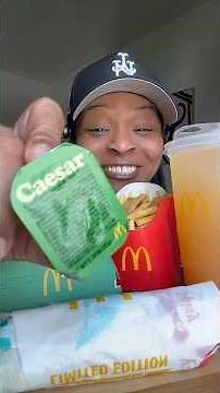 McDonald's NEW Caesar Menu Is Finally Here!
