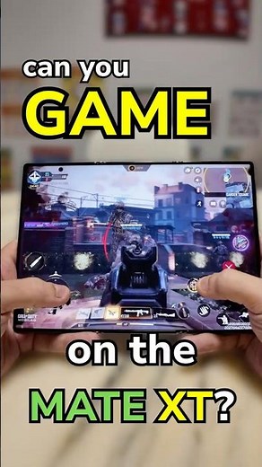 COD Mobile on Huawei Mate XT Trifold... INSANE Gaming Foldable!?🔥