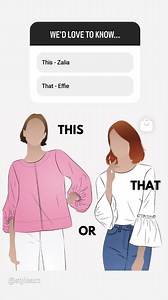 Style Arc sewing patterns on Reels