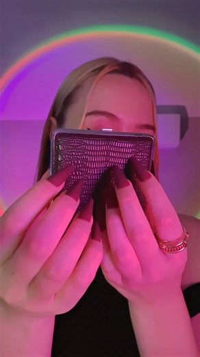 #asmr pleather case scratching