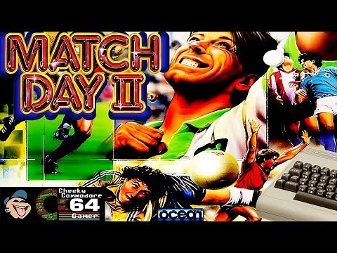 MATCH DAY II – Commodore 64 (1987) | Ocean's Iconic 8-Bit Football Simulation