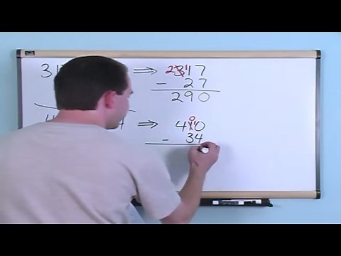 Lesson 4 - Subtracting 3 & 4 Digit Numbers (Basic Math Tutor)