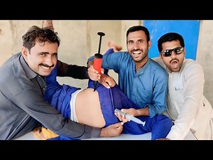 Flip The Bottle funny Injection Punishment | Injection Wala funny Video | Funny Injection | E-2