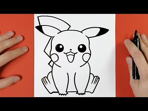 COMMENT DESSINER PIKACHU - TUTORIEL DE DESSIN FACILE - TUTO DESSIN
