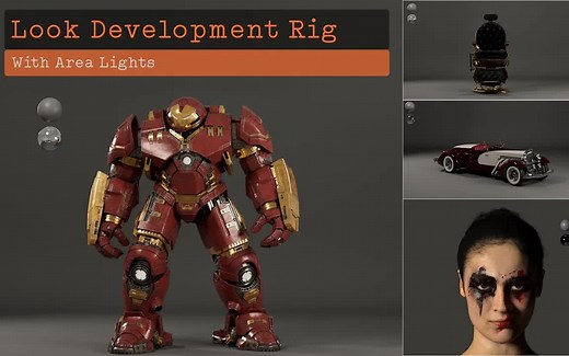 【Maya】Arnold 创建 lookdev 教程