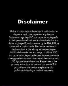 🎁 BLACK FRIDAY: UP TO 53% OFF FREE SHIPPING 🎁 Your home works hard for you. Now give it the deep clean it deserves. Traditional cleaning methods have limits. They can't reach into fabrics, behind furniture, or tackle airborne particles. That's where Uvlizer comes in. Uvlizer uses professional-grade UV-C technology (the same trusted by hospitals and hotels) to help freshen your indoor environment. ✅ Helps reduce common household odors ✅ Supports a fresher, cleaner-feeling home ✅ Chemical-free a