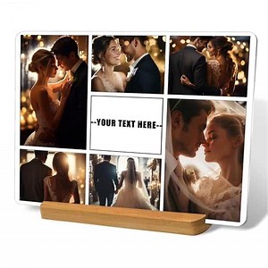 Custom Metal Photo Frames, Personalized Photo Printing Photo Frames, Gifts Frames for Family, Loved Ones, Friends