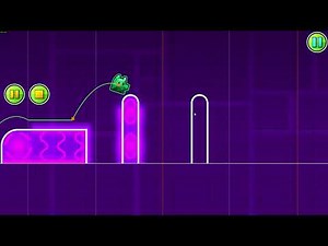 Beginner block design in Geometry Dash 2.2: Pillars!