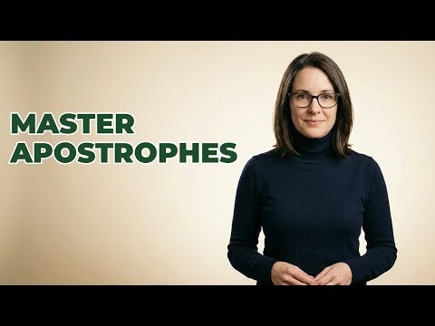 What Is The Rule For Using Apostrophes?