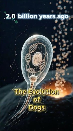 From Single Cell to Man's Best Friend The 3 Billion Year Evolutionary Journey of Dogs #dog