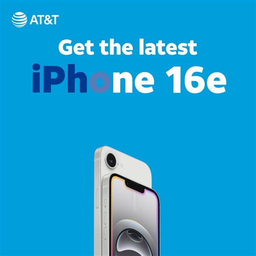 24K views | Time for an upgrade? Discover the new iPhone 16e – built for Apple Intelligence. | AT&T | Facebook