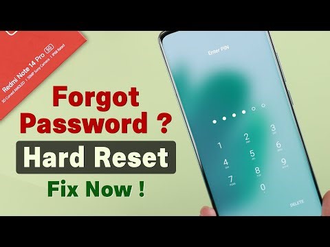 Forgot Xiaomi Redmi Note 14 Pro: Remove Pattern, Pin, Password, Fingerprint Lock [Hard Reset]