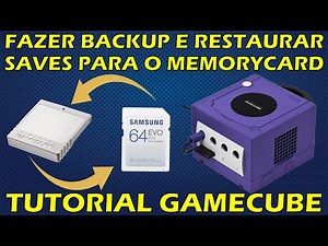 How to back up and transfer game saves to the GameCube memory card? GCMM Tutorial