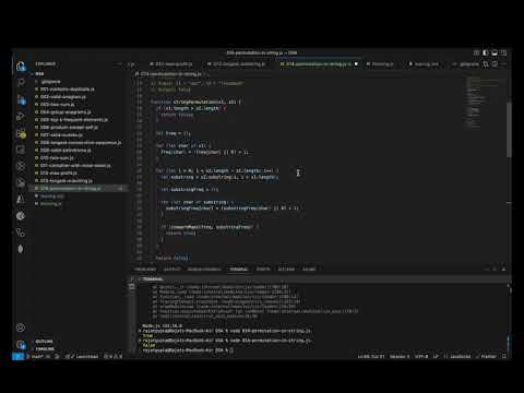 DSA Problem 014: Permutation in String