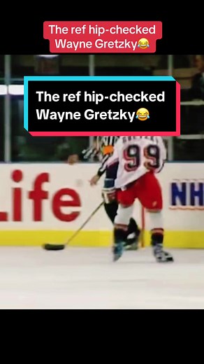 Hip-Check Moment: Wayne Gretzky vs. Referee