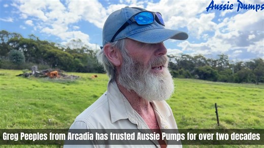 See why Greg Peeples has relied on Aussie Pumps products for more than 25 years | Aussie Pumps