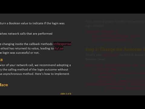 Resolving the Login Method Always Returning False in Android Retrofit2